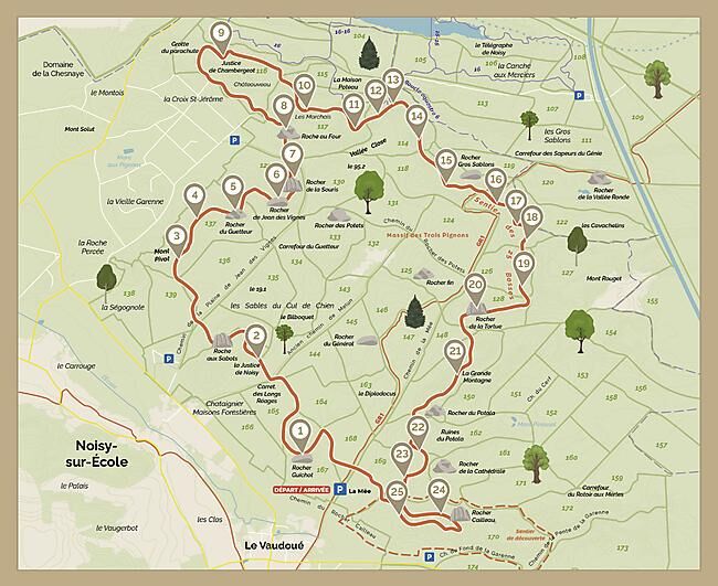 EN FORET DE FONTAINEBLEAU