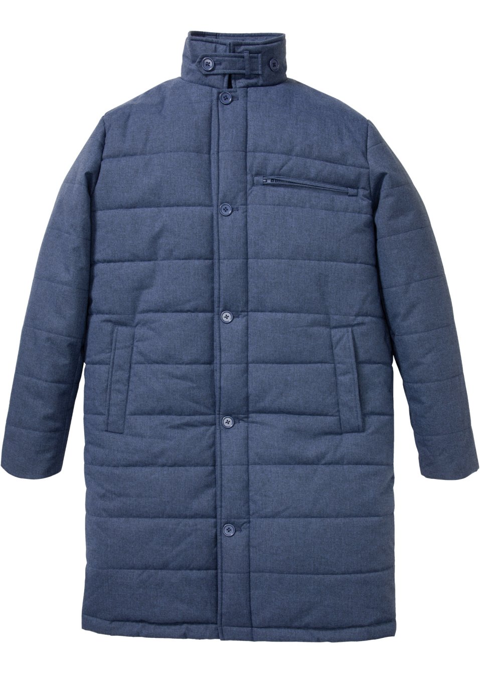 Manteau court avec empiècement coupe-vent