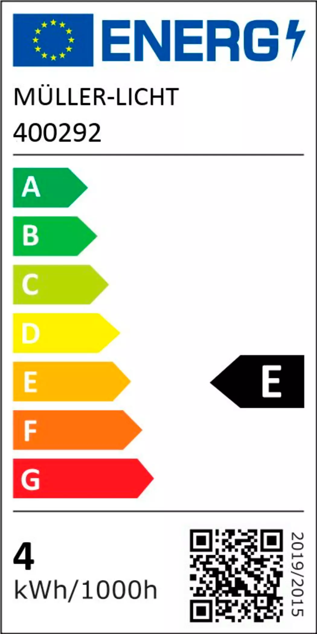 LED-Kerze E14/4 Watt/Energie E