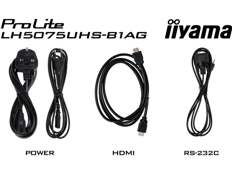 iiyama Public Display ProLite LH5075UHS-B1AG 49.5 