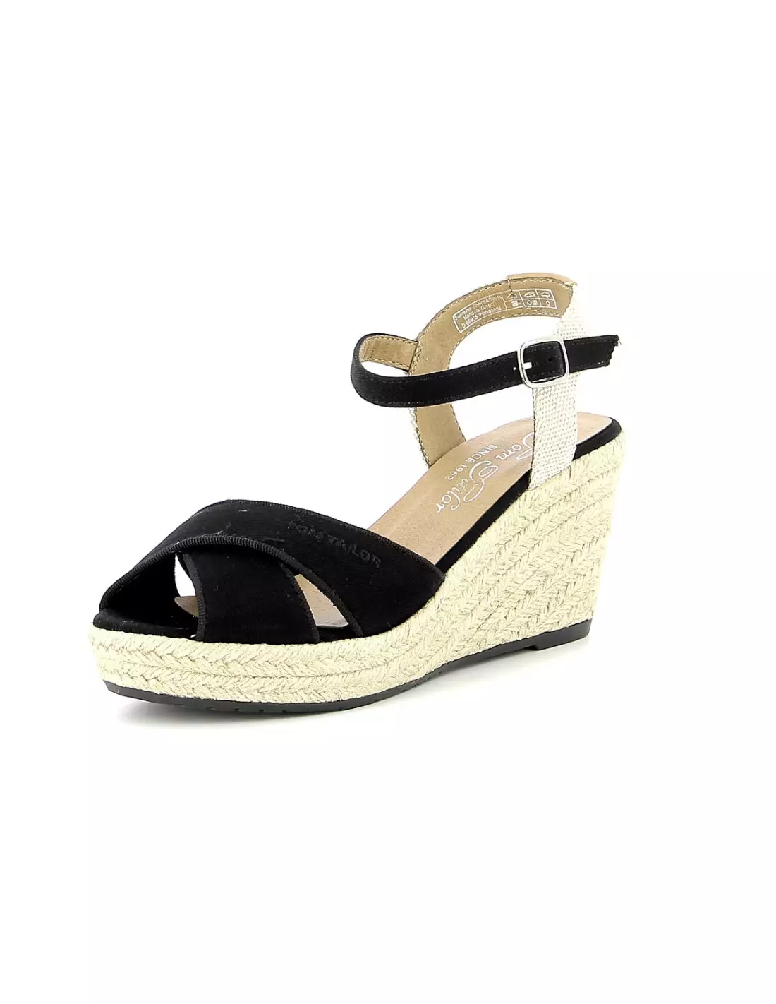 TOM TAILOR 5390101 - Sandales & nu-pieds Black