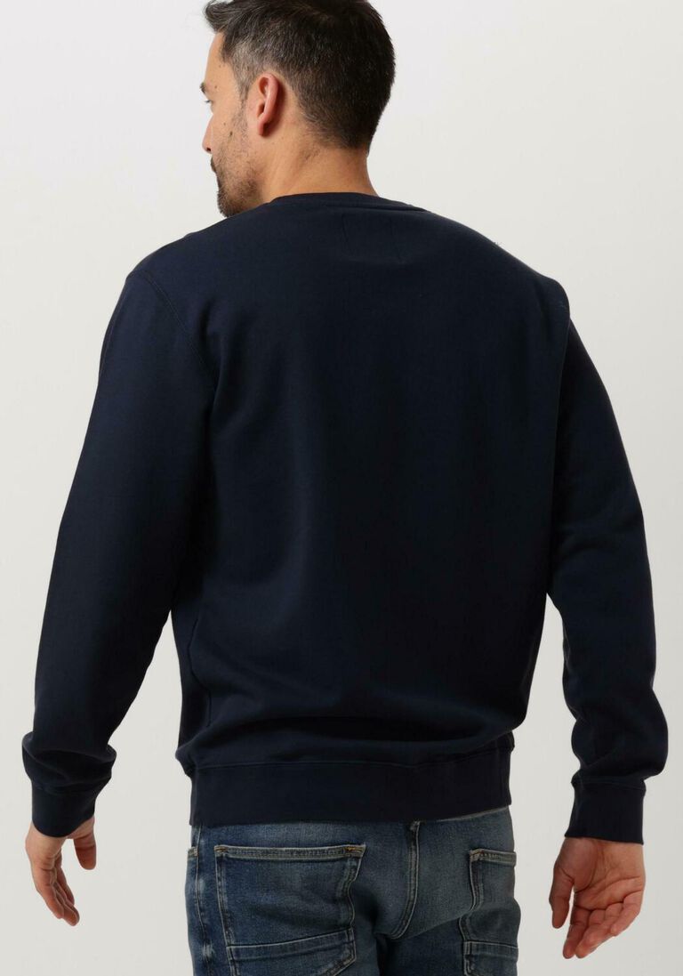 EDWIN donkerblauwe edwin sweater japanese sun sweat
