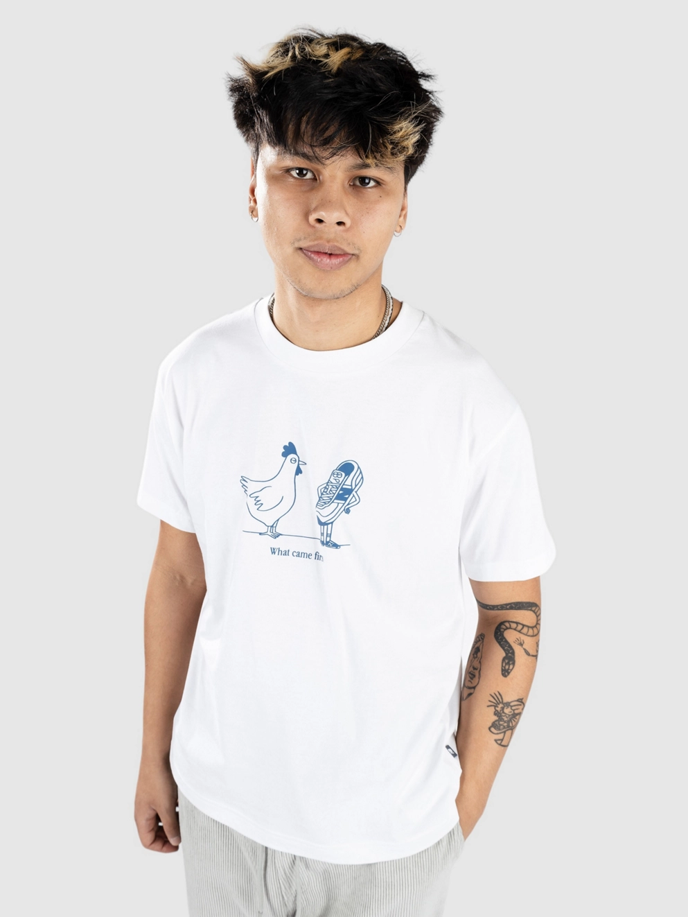 New Balance Chicken Or Shoe Relaxed T-Shirt white