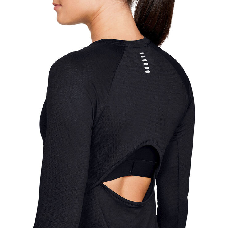 Under Armour Qualfier Langærmet T-shirt Sort