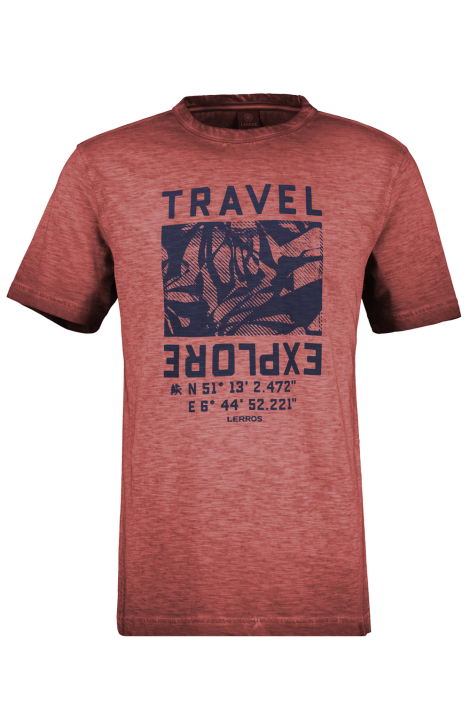 Lerros rode heren t-shirt