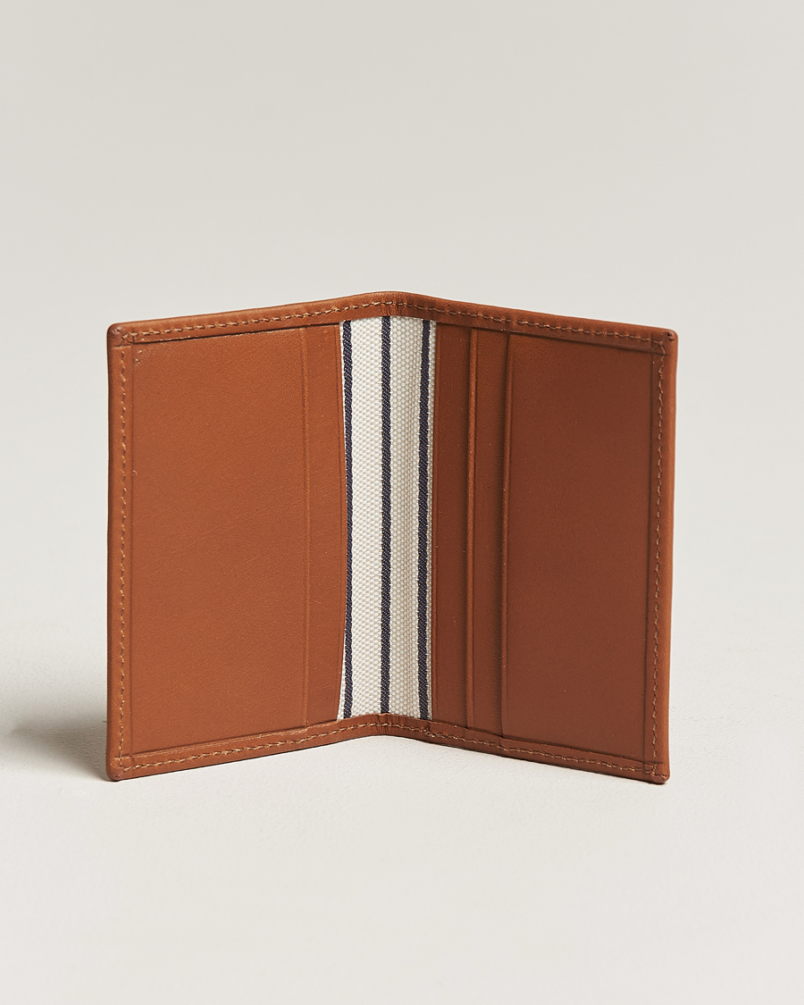 Mismo Cards Leather Cardholder Tabac