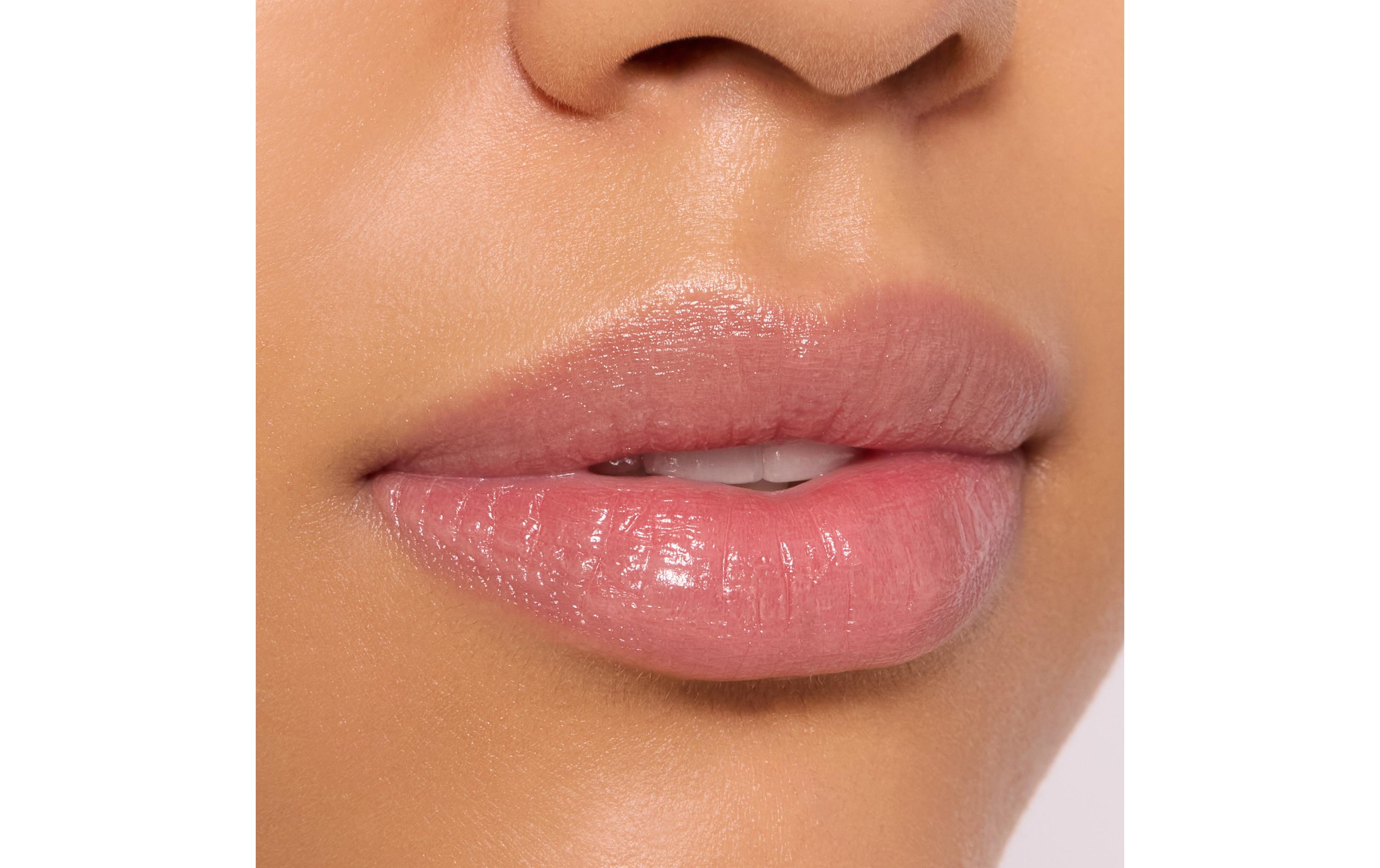 Lip Gloss Care In Colours 020 Feelin’ PrettyFarbiger Lippenbalsam in einem Rosaton für glänzende Lippen