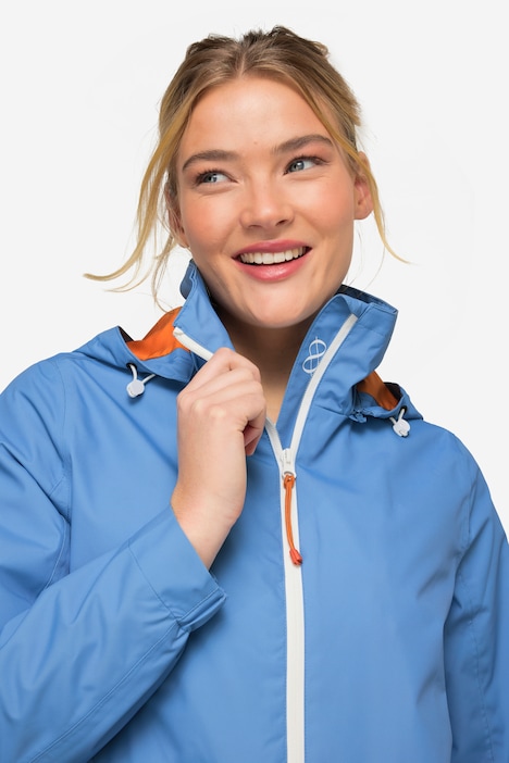 Funktionsjacke, abknöpfbare Kapuze