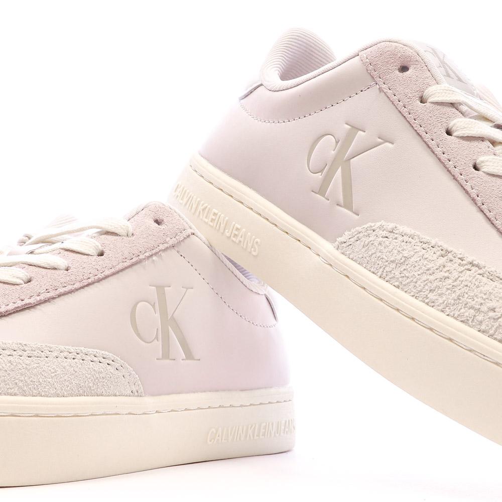 Calvin Klein Jeans Baskets Rose Femme Calvin Klein Jeans Classic Cupsole