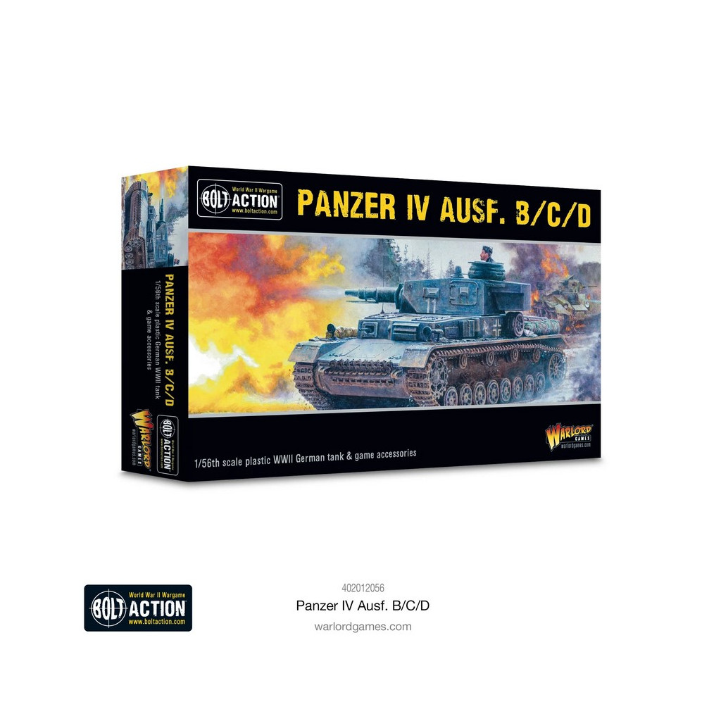 Bolt Action - Panzer IV Ausf. B/C/D