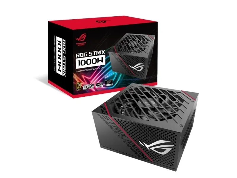 Asus strømforsyning ROG Strix 1000 Gold strømforsyning inkl. 16Pin kabel