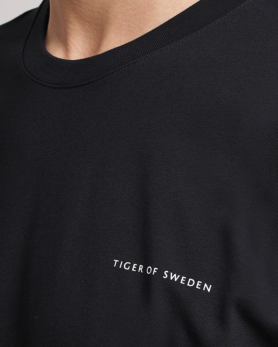 Tiger of Sweden Pro Cotton Logo Tee Black