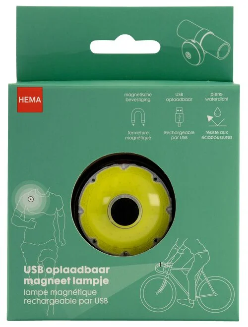 lampe aimantée rechargeable USB blanc