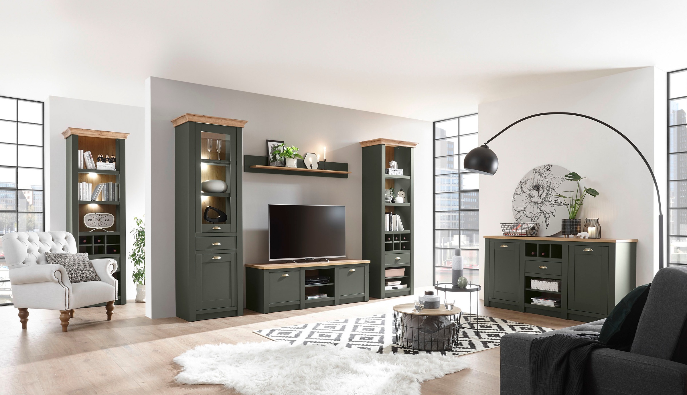 Home affaire Wandregal »Cambridge« Breite ca. 150 cm
