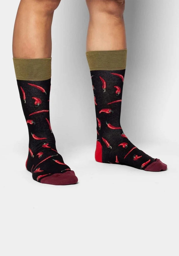 DillySocks Socken Hot Chilly
