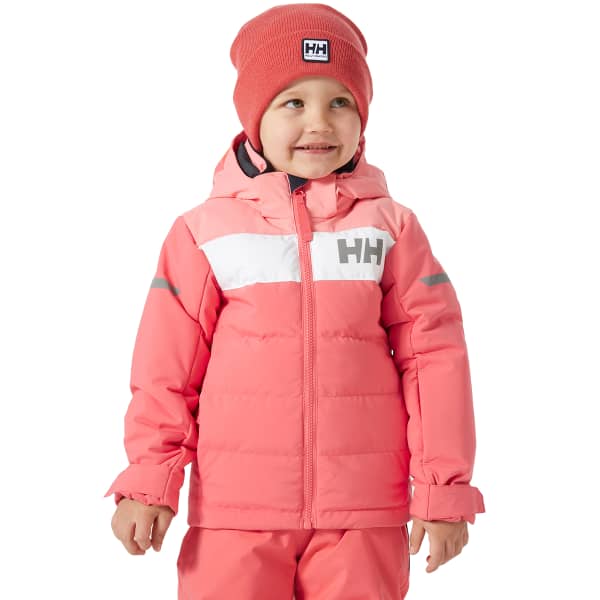 Veste de ski HELLY HANSEN K VERTICAL INS JACKET SUNSET PINK