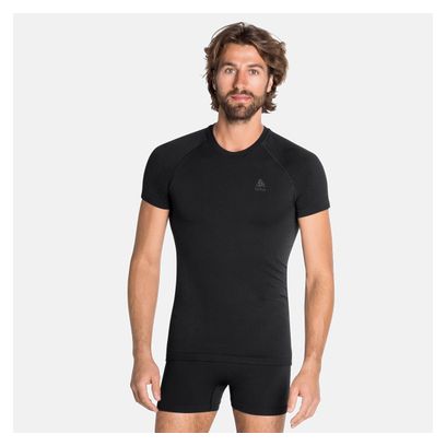 Maillot Manches Courtes Odlo Performance Warm Eco Noir