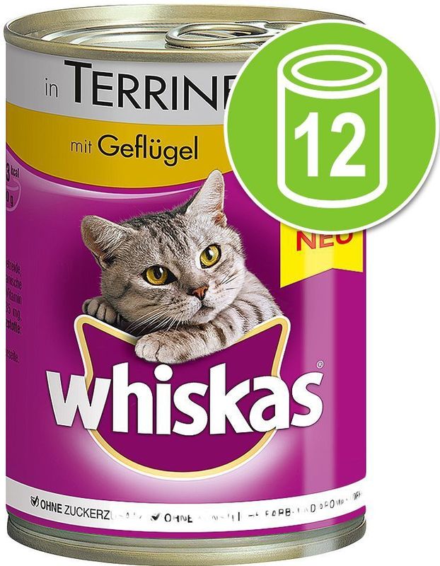Whiskas - Zalm in Gelei - Kattenvoer - 24x400g