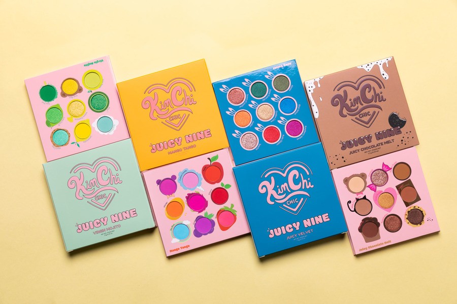 KimChi Chic Juicy Nine Palette Juicy Chocolate 7,2g