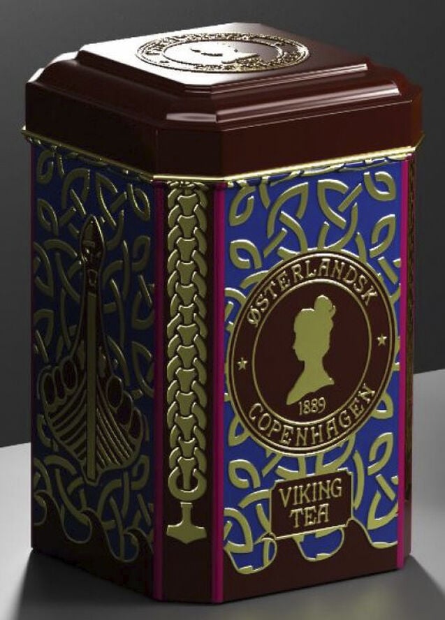 Østerlandsk Tehus Viking Tea - 12stk. Pyramidethebreve No_color