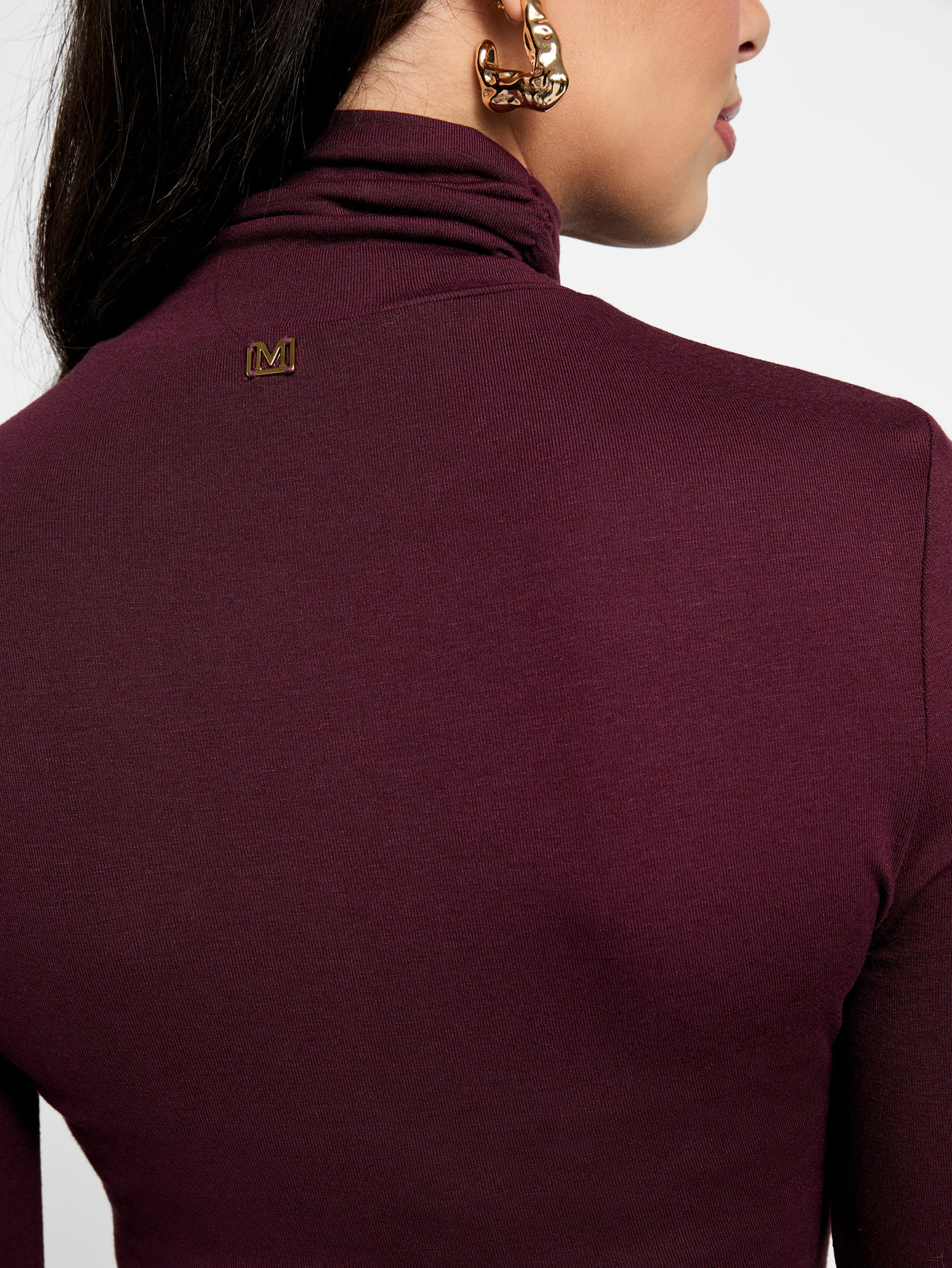 Blusa de gola alta Eco Astrid