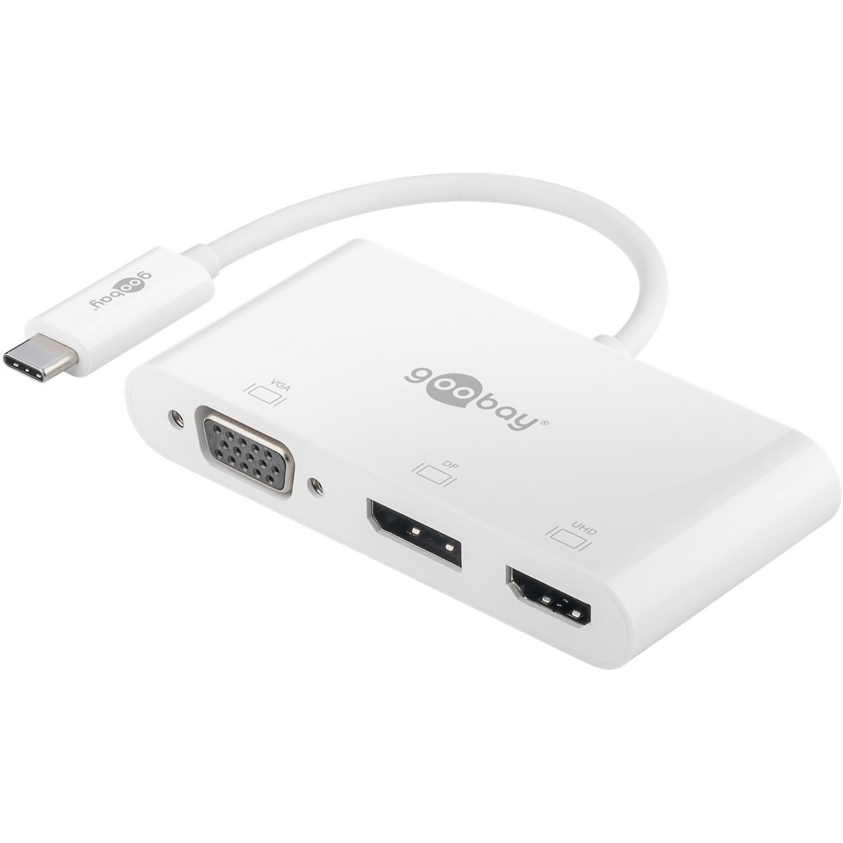USB-C™ multiportadapter med VGA, DisplayPort™, HDMI™