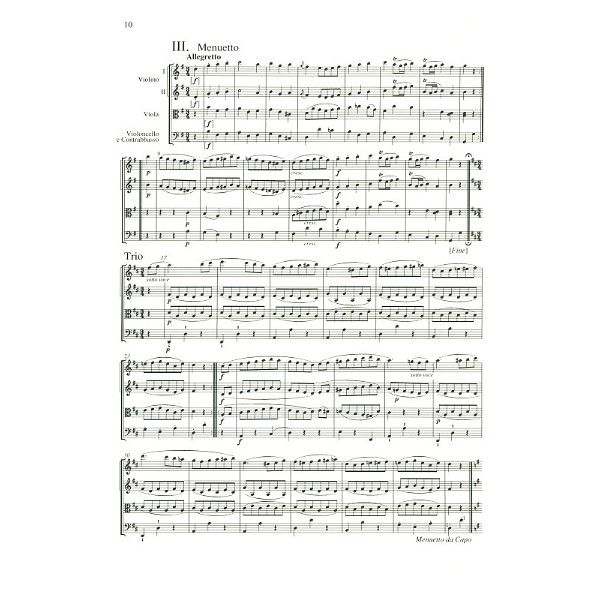 Edition Eulenburg Mozart Eine kleine Nachtmusik