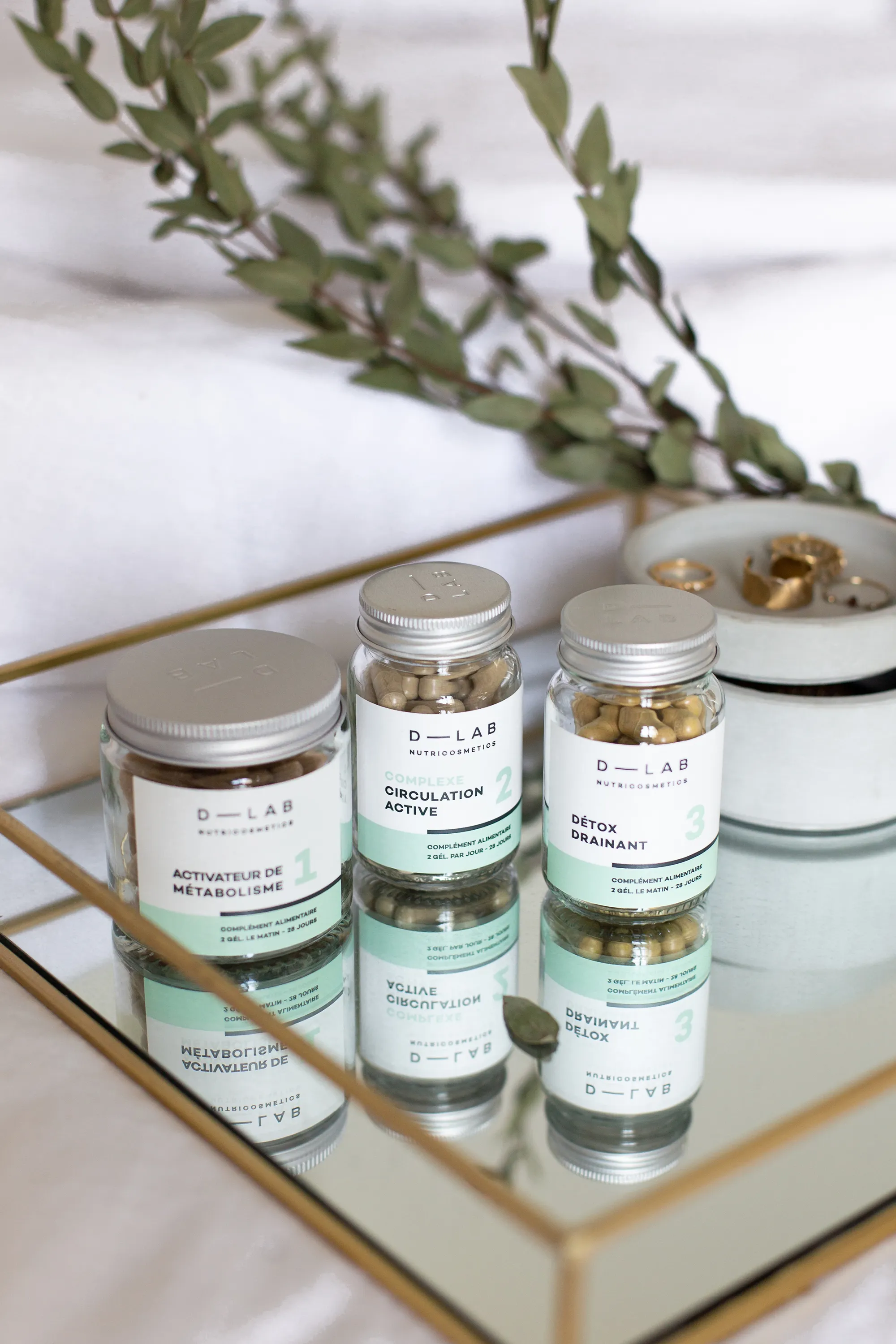 D-LAB Nutricosmetics Compléments alimentaires Programme Action-Capitons-397 g