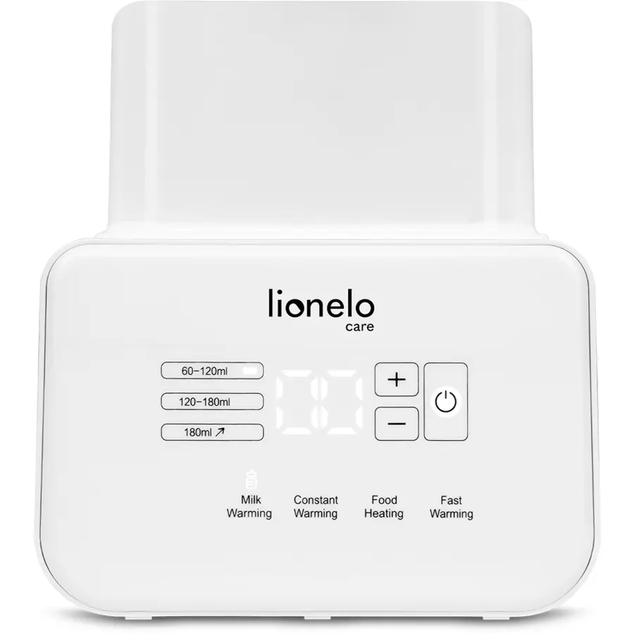 Lionelo doppelter Flaschenwärmer 6-in-1 Thermup Double weiß