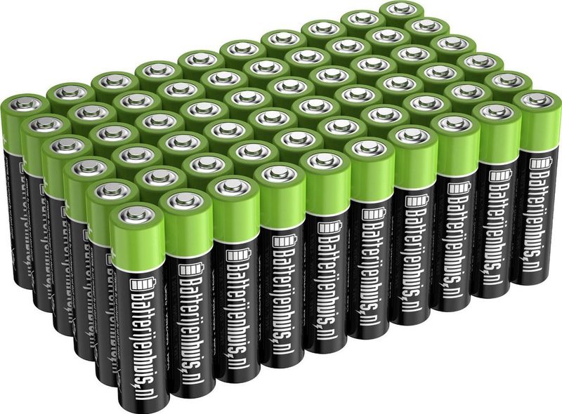 AAA - Alkaline Batterijen - 60 Stuks - 1,5 V - Lange Levensduur