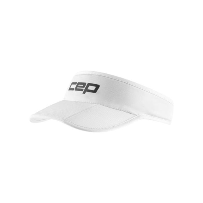 CEP Unisex Caps Core Run Foldable Visor Hvid