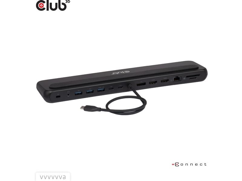 Club 3D Dockingstation CSV-2541 Dockingstation mit Triple Display, USB-C und 100W PD