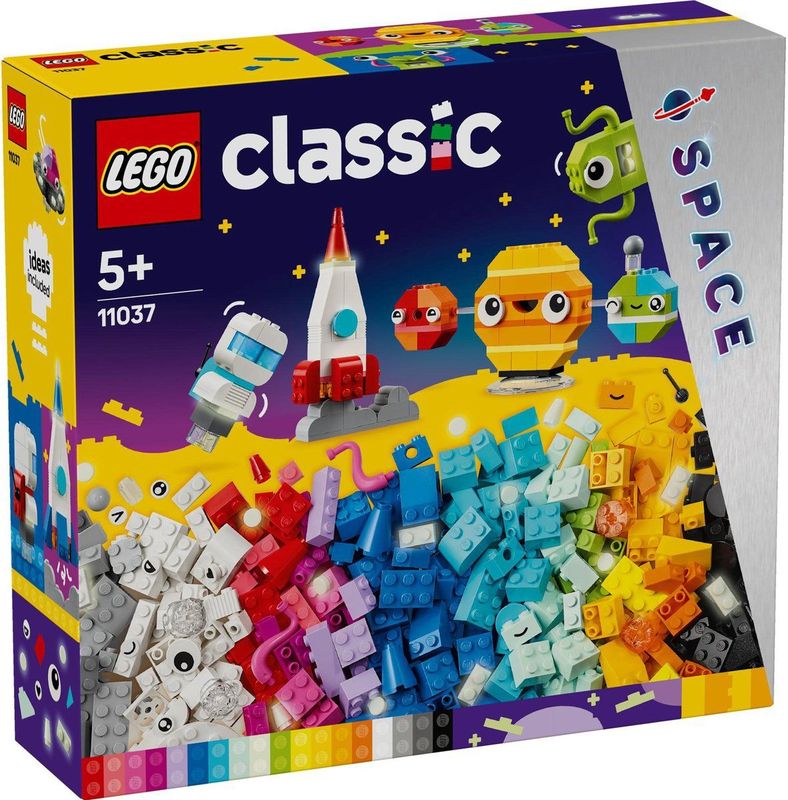 LEGO Classic - Creatieve Planeten - Bouwset - Multikleur - Inclusief Glow-in-the-Dark