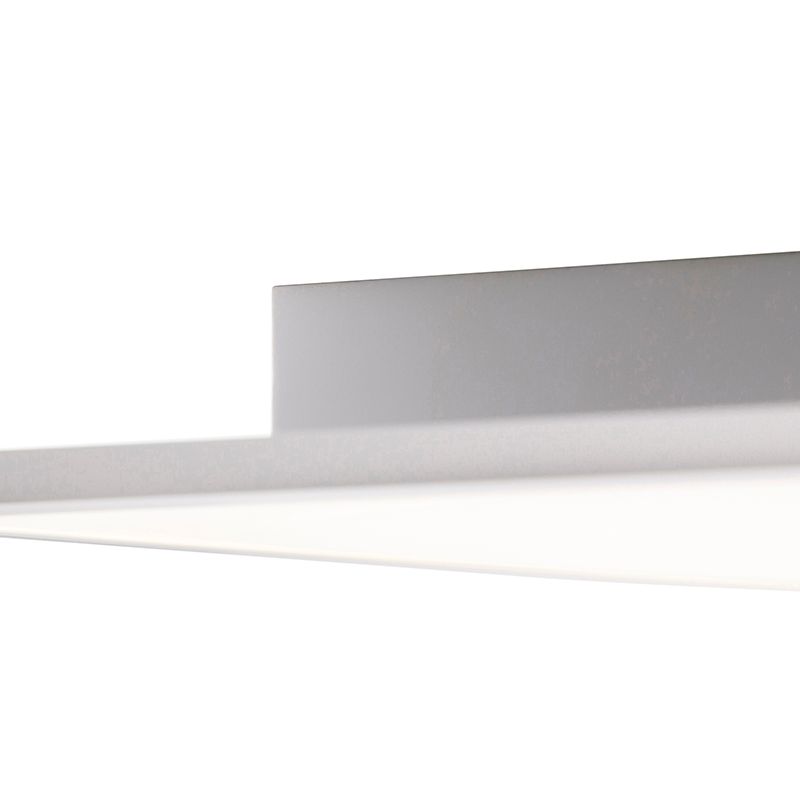 LED paneel staal 120 cm incl. LED met afstandsbediening - Liv