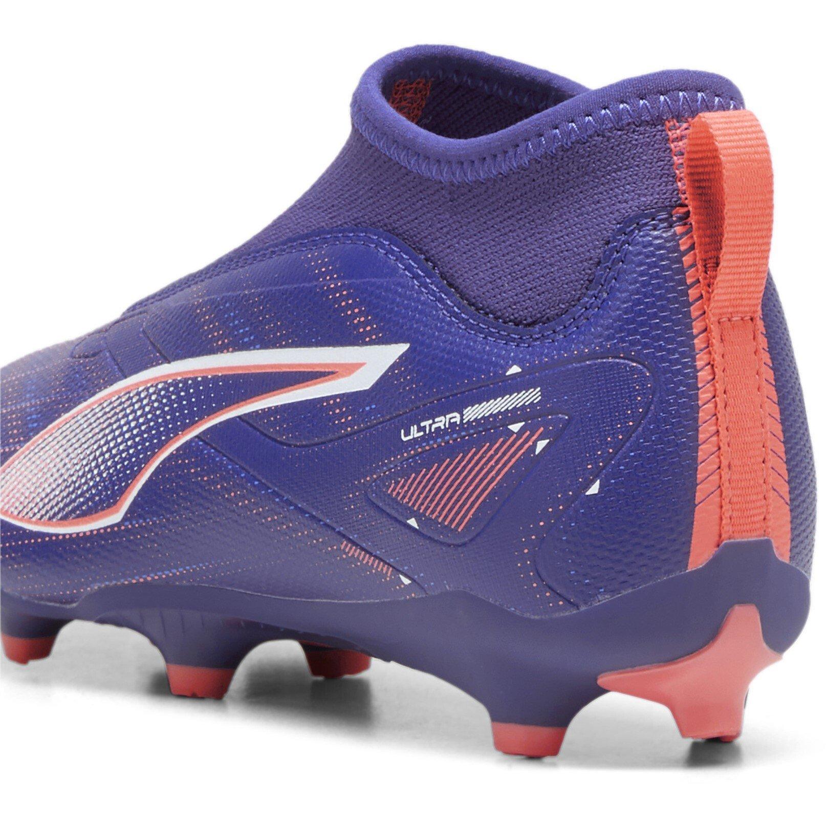Puma Ultra Match Laceless Junior Firm Ground Football Boots