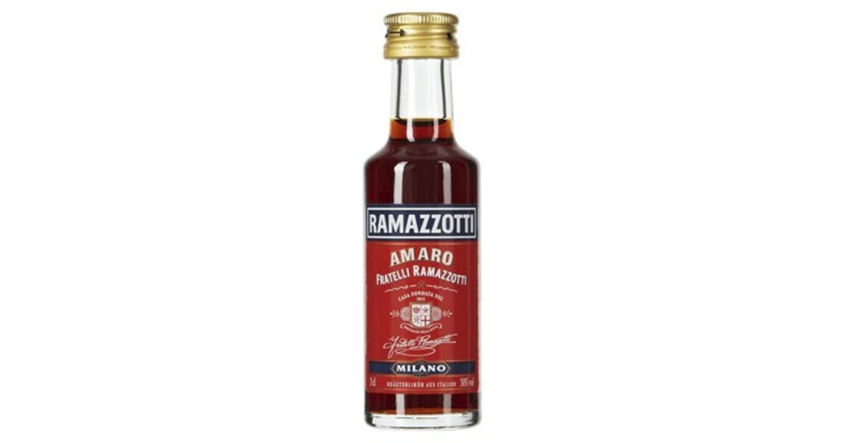 RAMAZZOTTI Amaro 30% 0,03 Liter (Einweg)