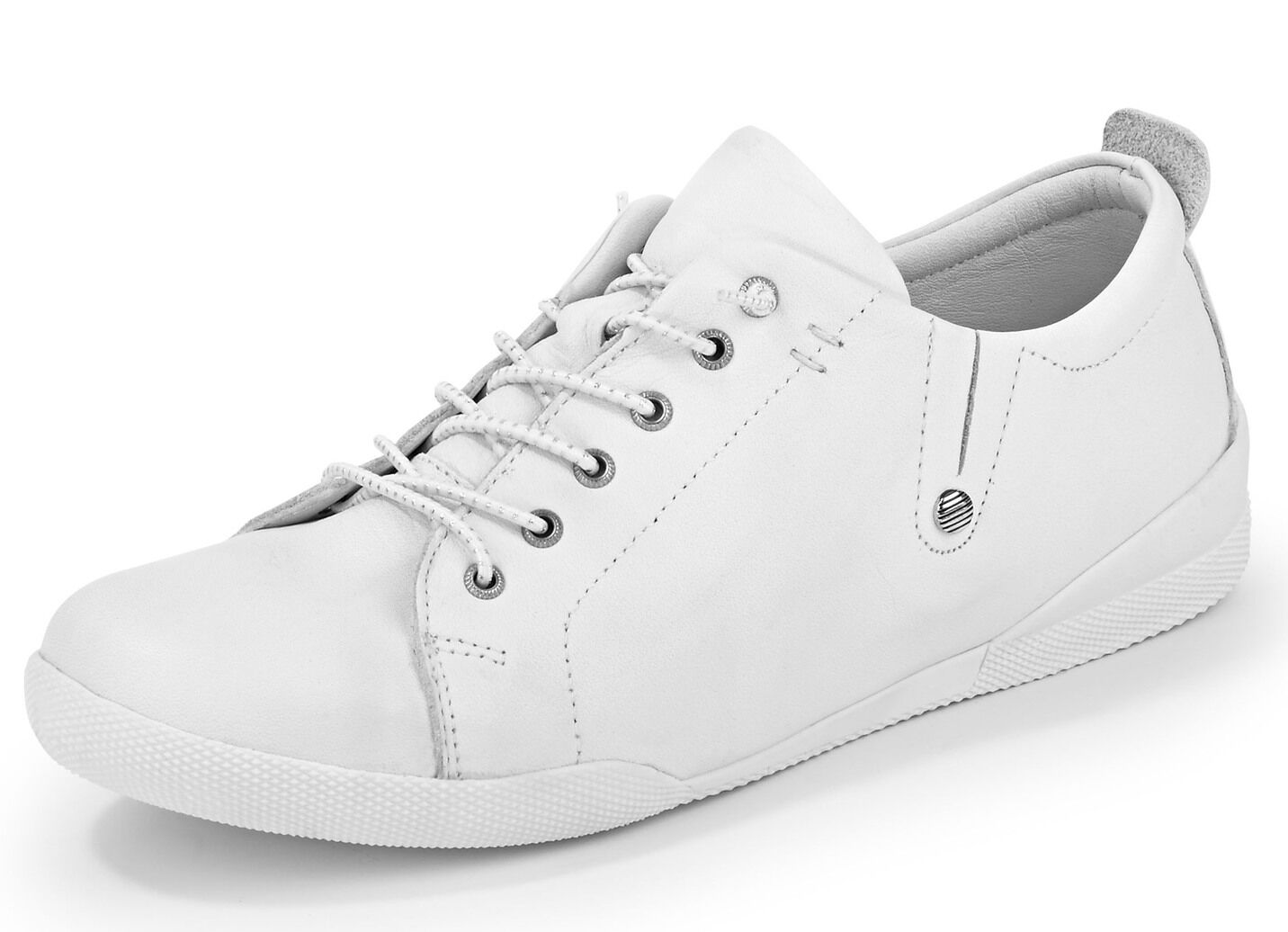 Andrea Conti, klassische Damen-Schnürschuhe, mit herausnehmbarem Fussbett