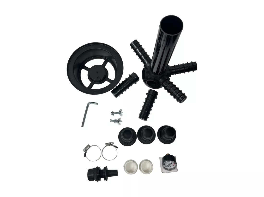 Groupe de filtration à sable 16 M3/H - Cuve 150kg sable - 900W - Piscine 80m3
