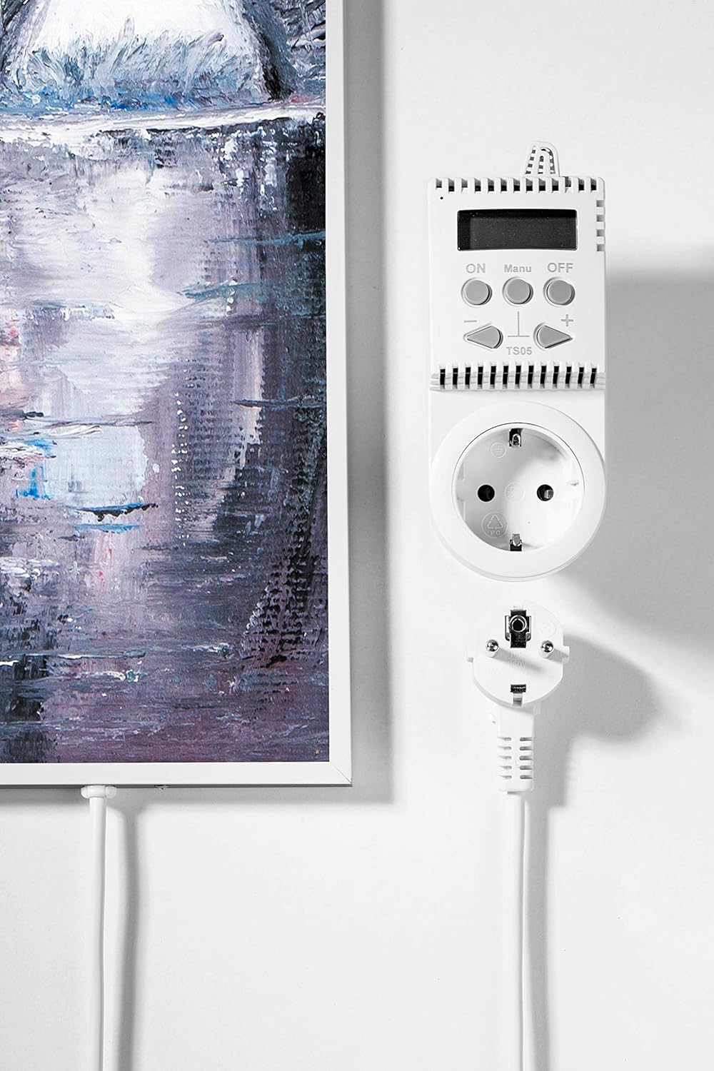 Könighaus Infrarot Bildheizung ✓ Qualität mit TÜV SÜD ✓ 5 Jahre Herstellergarantie ✓ 200+ Bilder ✓ Doppelter Überhitzungsschutz ✓ inkl. Thermostat ✓ 1000W ✓ Motiv: Ölgemälde 159a