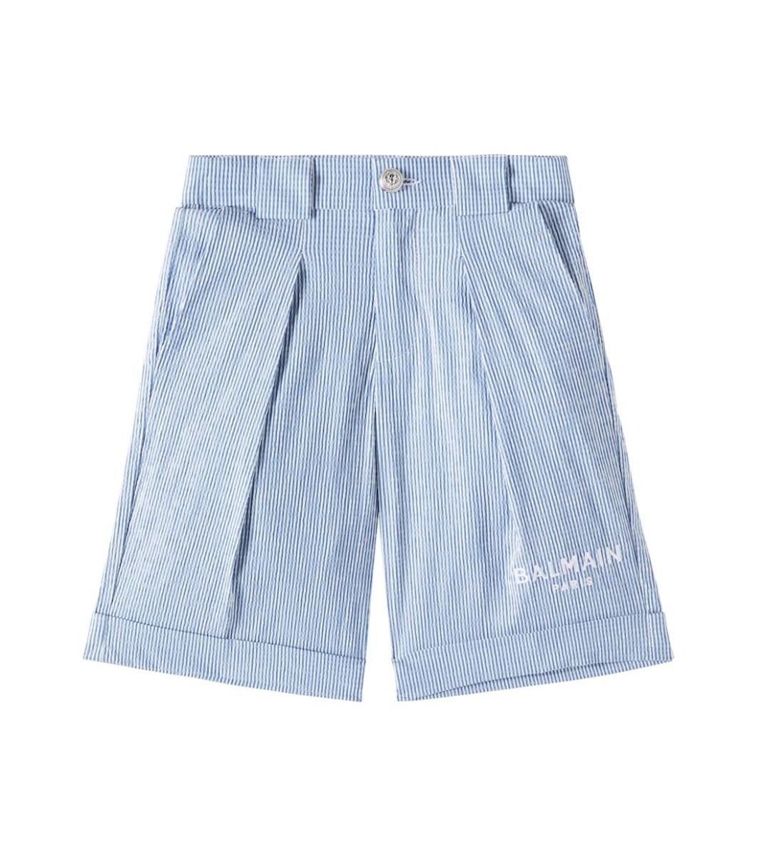 Balmain Logo Bermuda Shorts