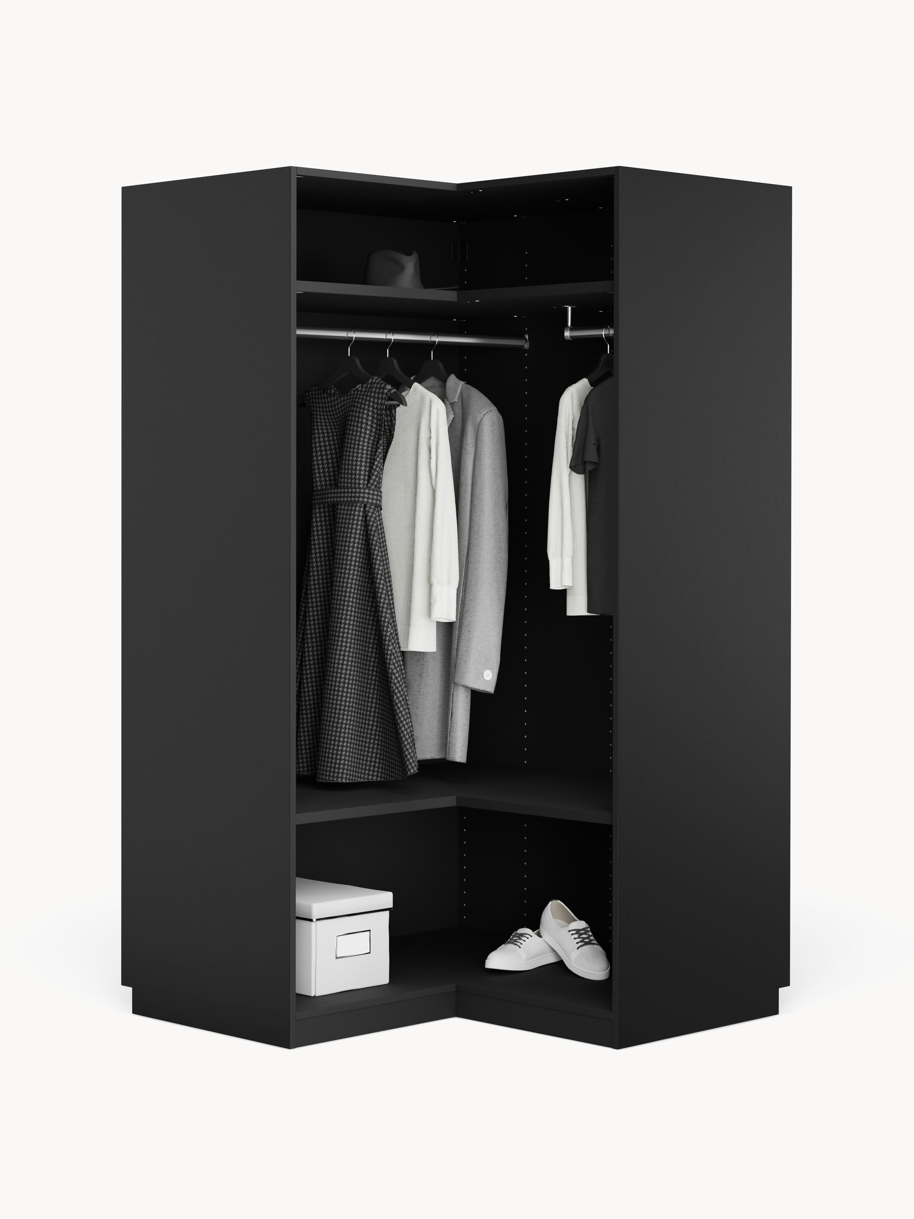 Modulaire hoekkast Leon, 115 cm breed
