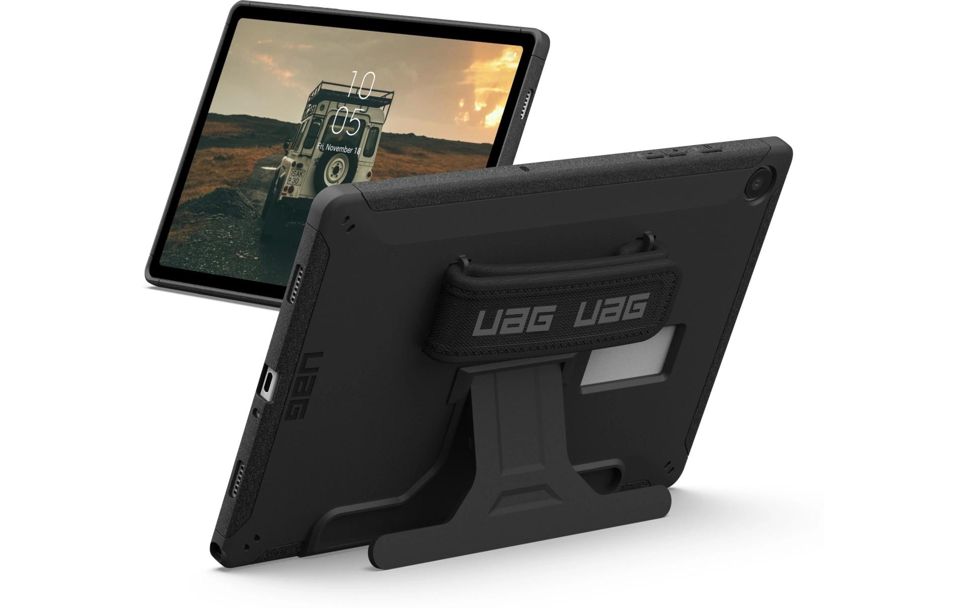 Tablet Book Cover Scout w KS/ HS Galaxy Tab A9+ SchwarzBack-Cover für das Samsung Galaxy Tab A9+ 11