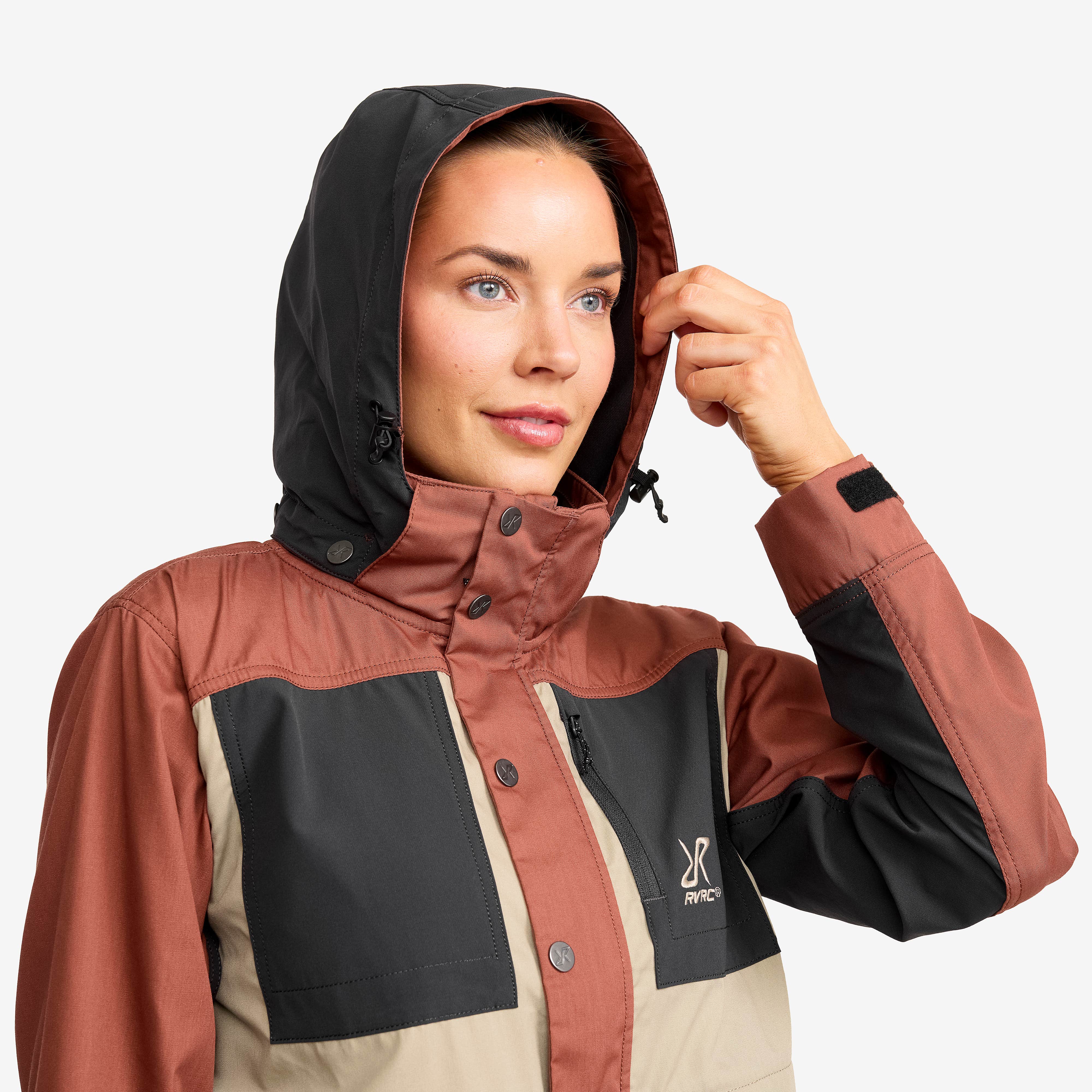 Rambler Lightweight Pro Jacket Dame Pink Mahogany/Aluminium