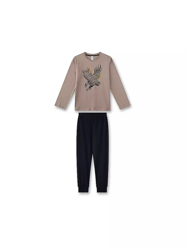 SANETTA Jungen Pyjama grau