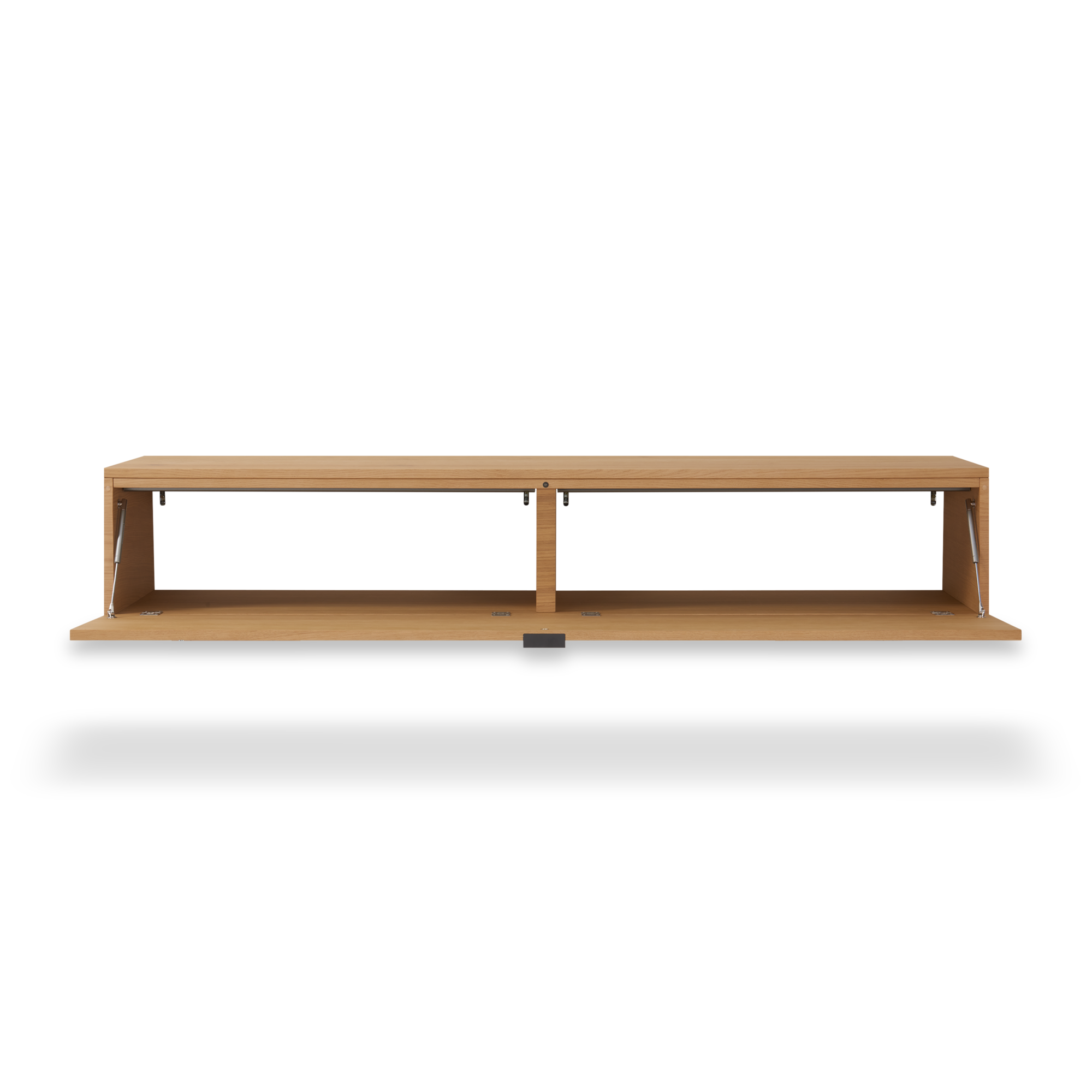 Tv meubel Woody hangend met klep 120 eiken