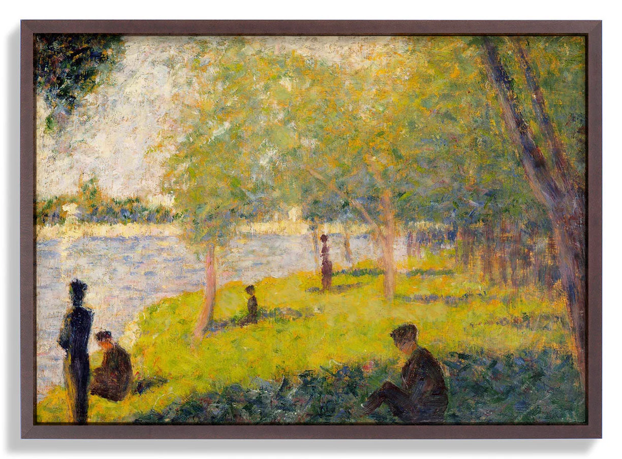 Studie für einen Sonntag auf La Grande Jatte von Georges Seurat