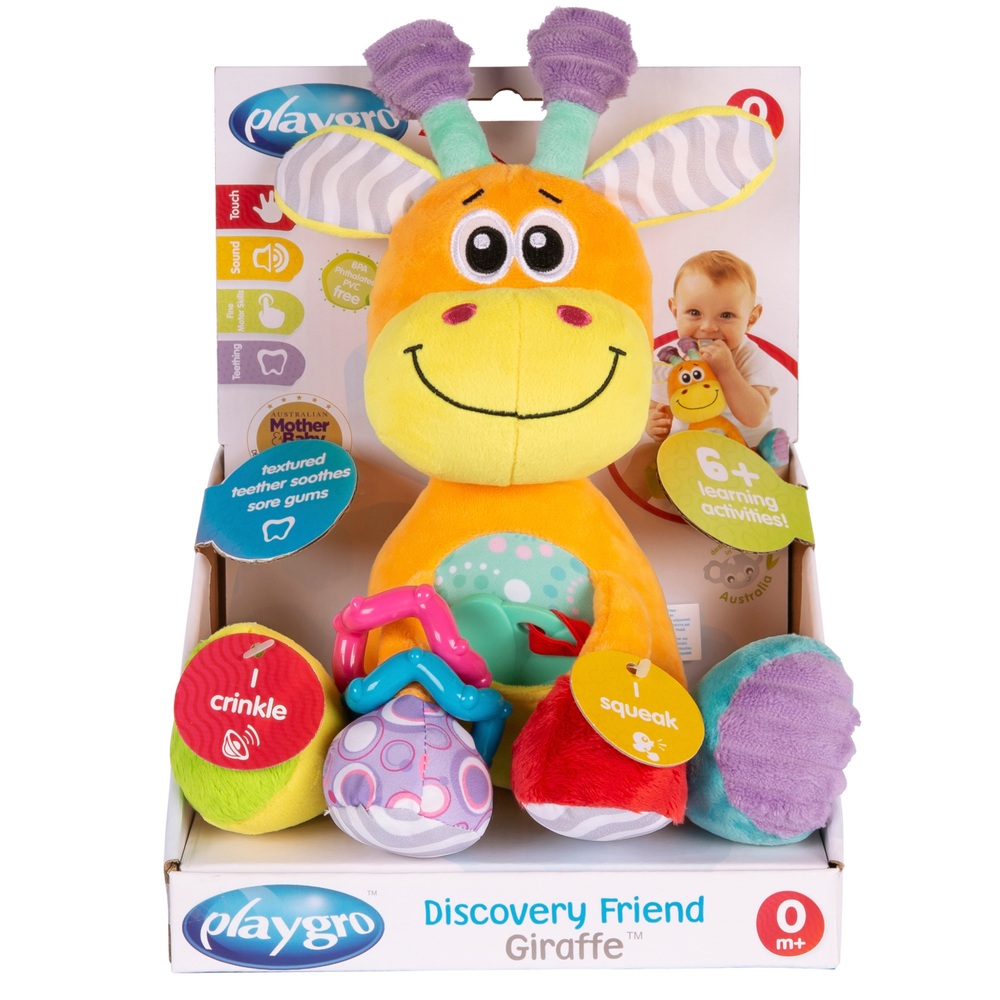 Playgro Discovery Friend Giraffe Spielzeug