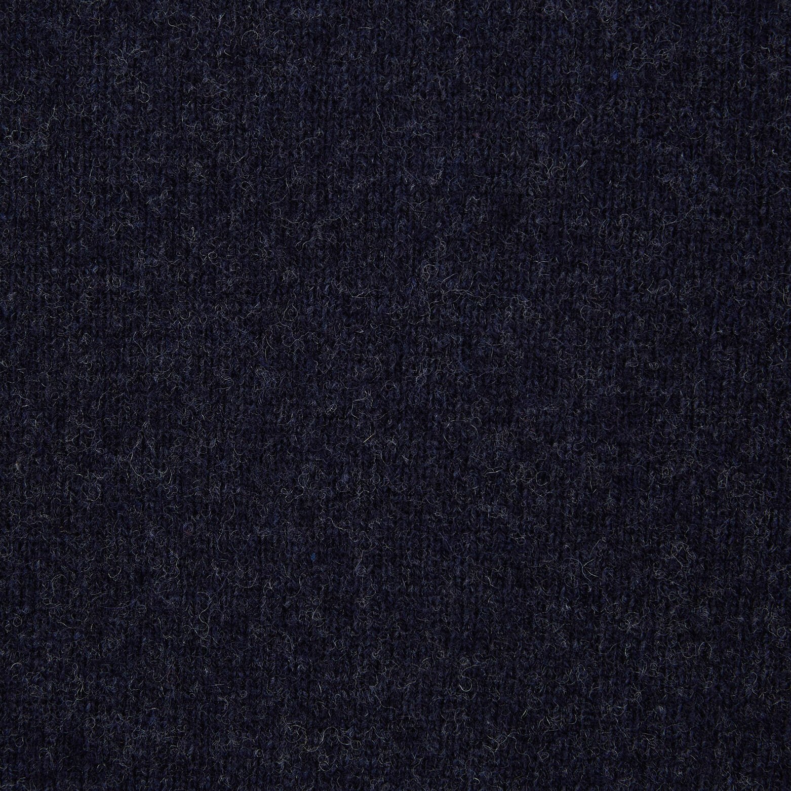 Pull à col rond uni Bleu moyen