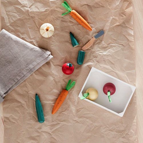 Kids concept kistje met groenten bistro