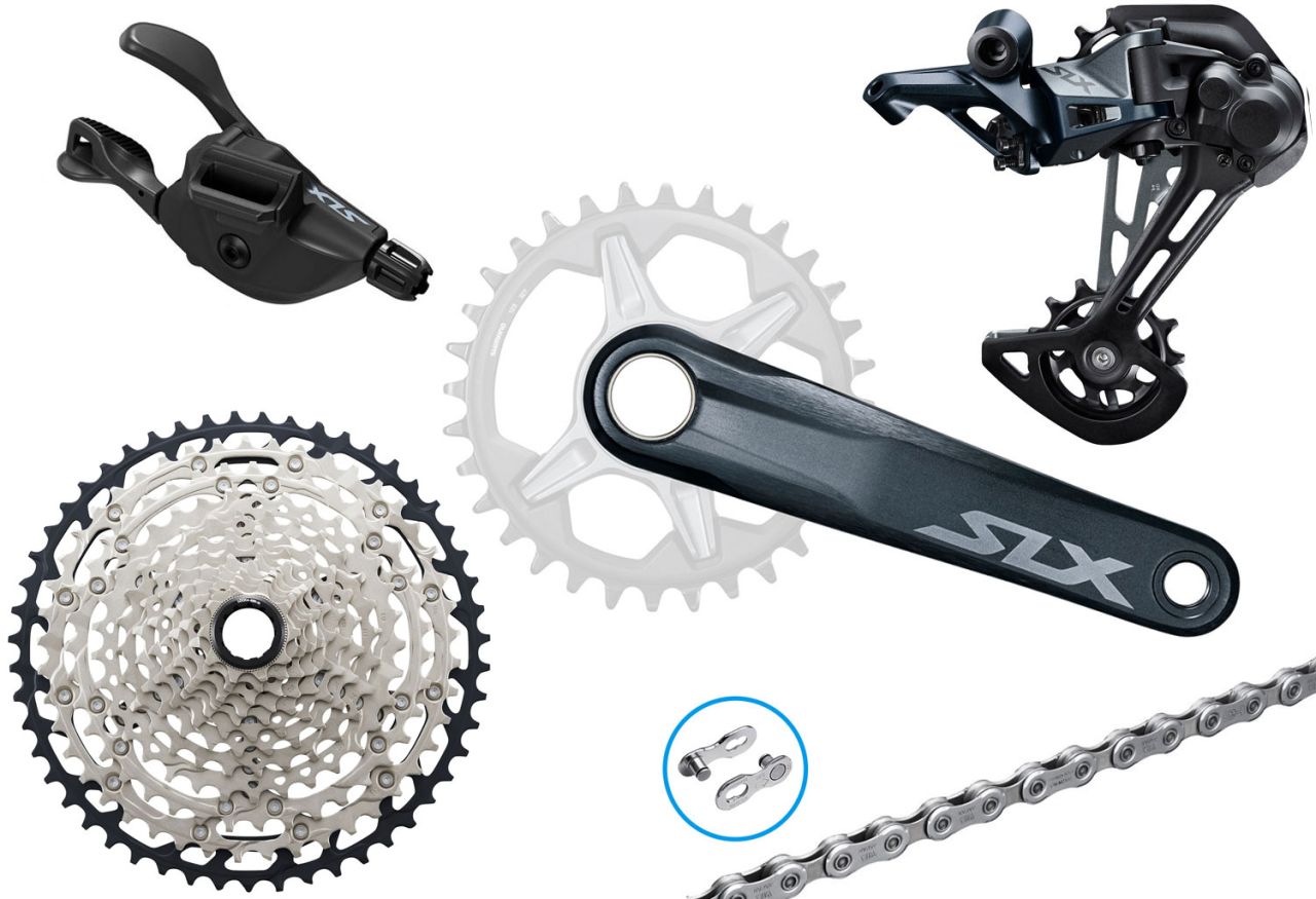 Shimano SLX M7100 1x12-fach Gruppe | 165mm | 10-51 | I-Spec EV kaufen | Bike-Discount